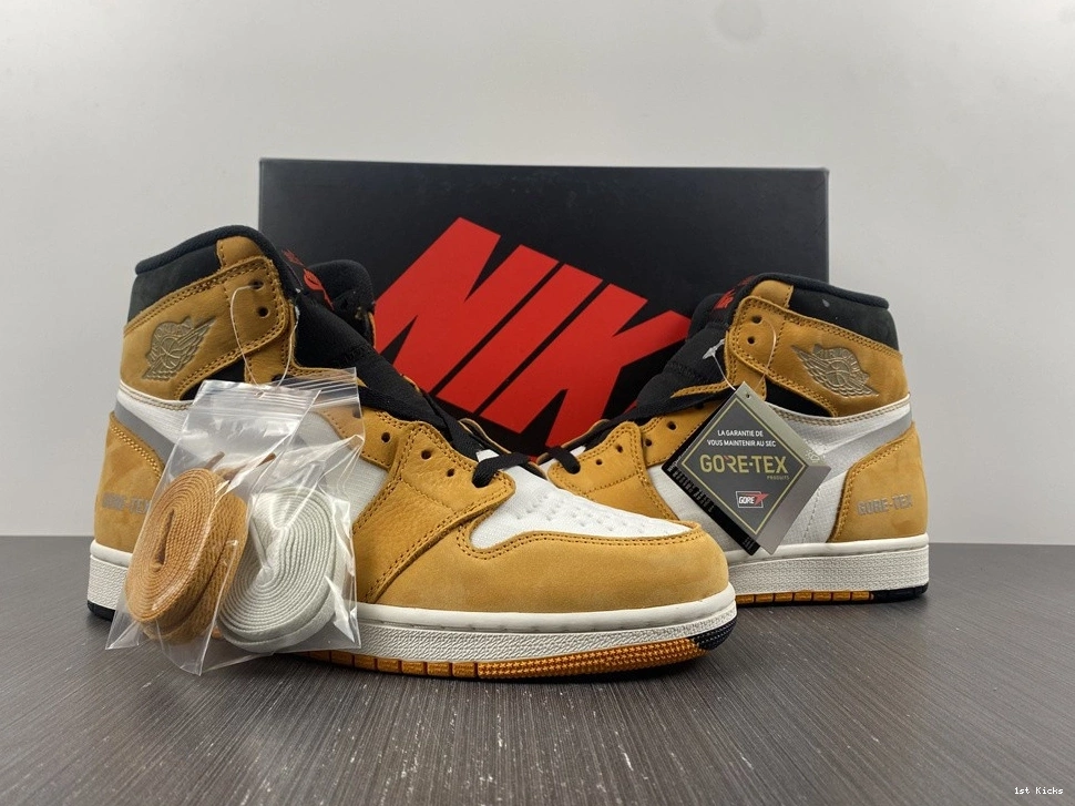 Curry DB2889-700 Jordan 1 Light High Element Gore-Tex 0328